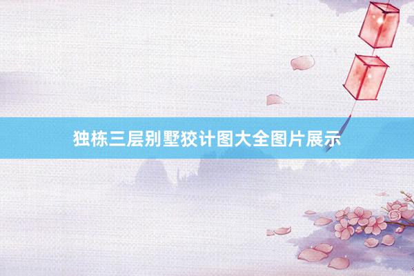 独栋三层别墅狡计图大全图片展示